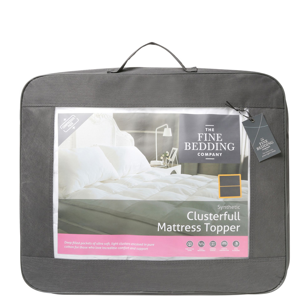 The Fine Bedding Company Clusterfull Mattress Topper